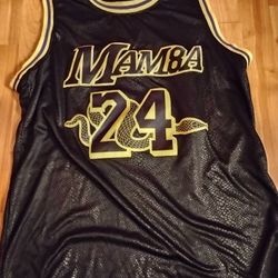 Kobe Bryant Black Mamba Custom Jersey 
