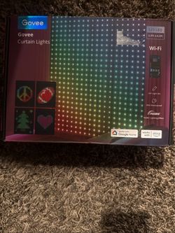 Govee Wi-Fi RGBIC Curtain Lights 520 LED