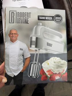 Robert Irvine 200W Hand Mixer