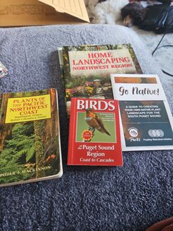 Lot Native landscaping-nature bird books