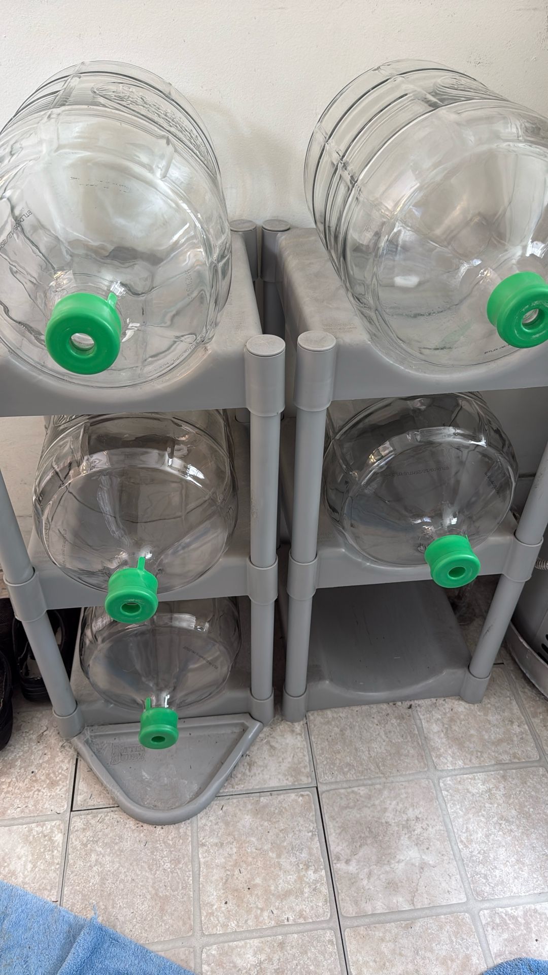 5 Gallon Water Bottle Storage Rack 