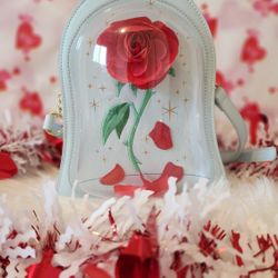 Stitch Shoppe by Loungefly Beauty & the Beast Enchanted Rose Crossbody Bag