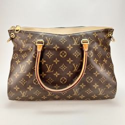 Louis Vuitton Monogram Pallas MM Handbag 