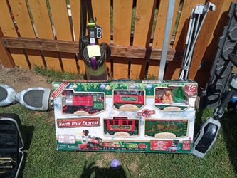 Christmas North Pole train set
