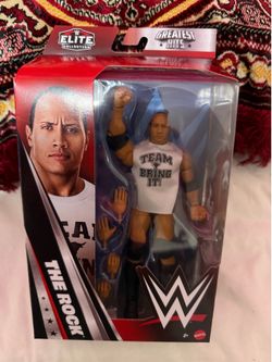 WWE Mattel Creations greatest hits “The Rock” Action Figure