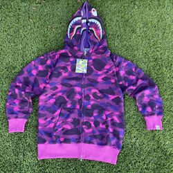 Bape Double Zip Sweater LARGE