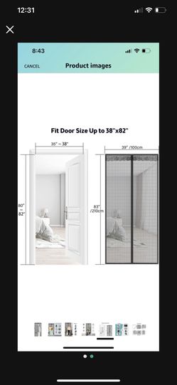 Magnetic Screen Door