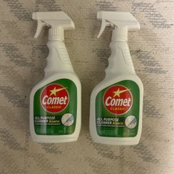 2 Comet All Purpose Cleaners