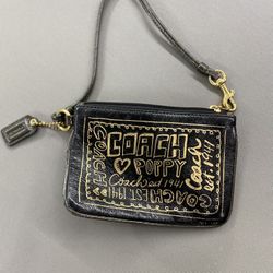 Coach Poppy Wristlet