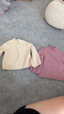 Zara girls sweaters size 4-5