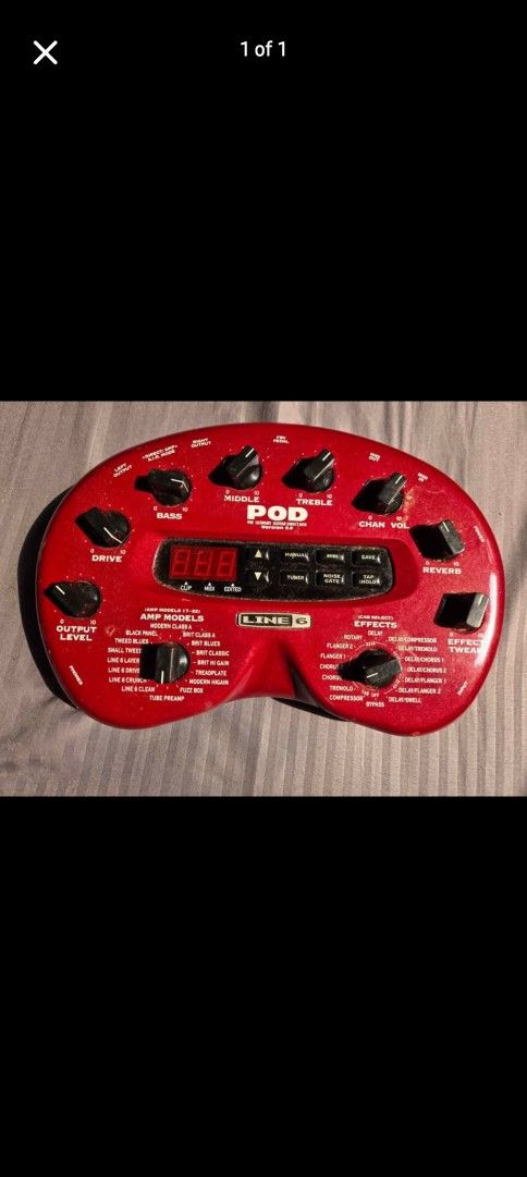 Line 6 POD 2.0 Guitar Effects Mixer