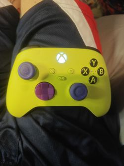 Two Xbox controllers