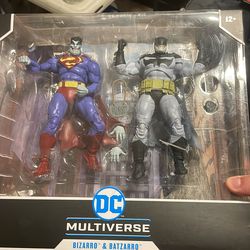DC Multiverse bizarro and batzarro