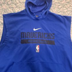 Dallas Mavericks Sleeveless Hoodie 