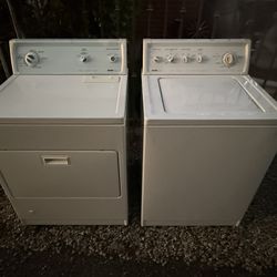 Kenmore Washer An Dryer 