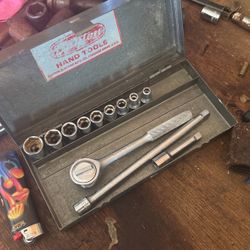 Vintage Dayton Socket And Wrench Set ! 