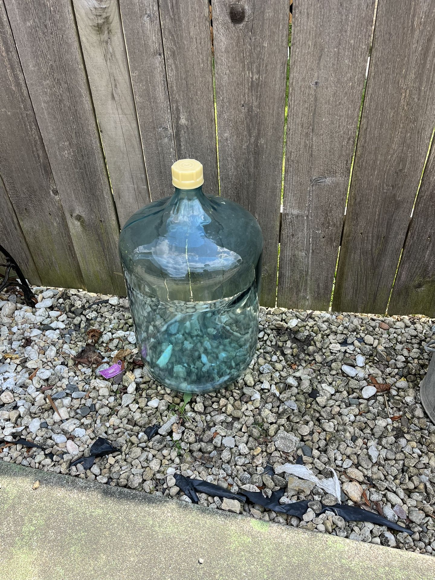 Vintage Large Glass Jug Bottle
