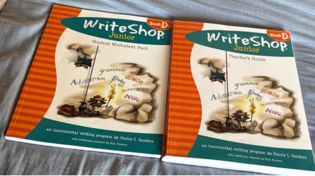 WriteShop Junior Teacher Guide and Student Worksheet pack