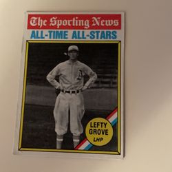 1976 Lefy Grove baseball Card