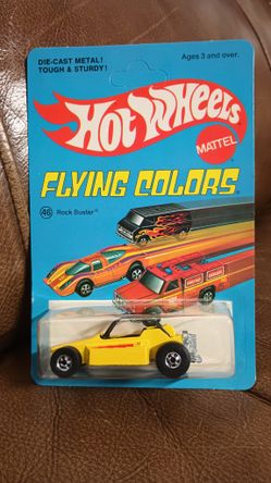 Hot Wheels Flying Colors Rock Buster