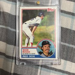 Wade Boggs Baseball Card 