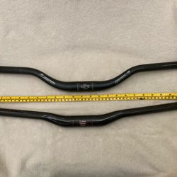 Riser Handlebars / Bars - Carbon, and Aluminum