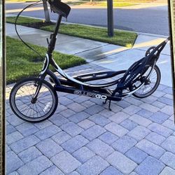 ElliptiGO 11R Long Stride Outdoor Elliptical Bike Black