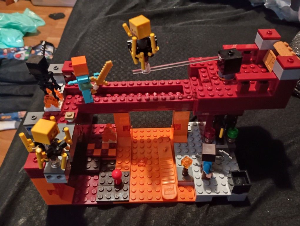 Lego Minecraft The Blazed Bridge