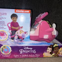 Kiddieland - Disney Princess Lights n Sounds Activity Plane