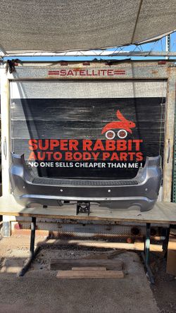 2011 Durango Bumper Rear Dual Exhaust OEM 2025