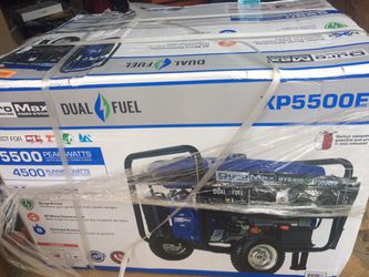 Brand New Duromax Dual Generator 5500 still in the box