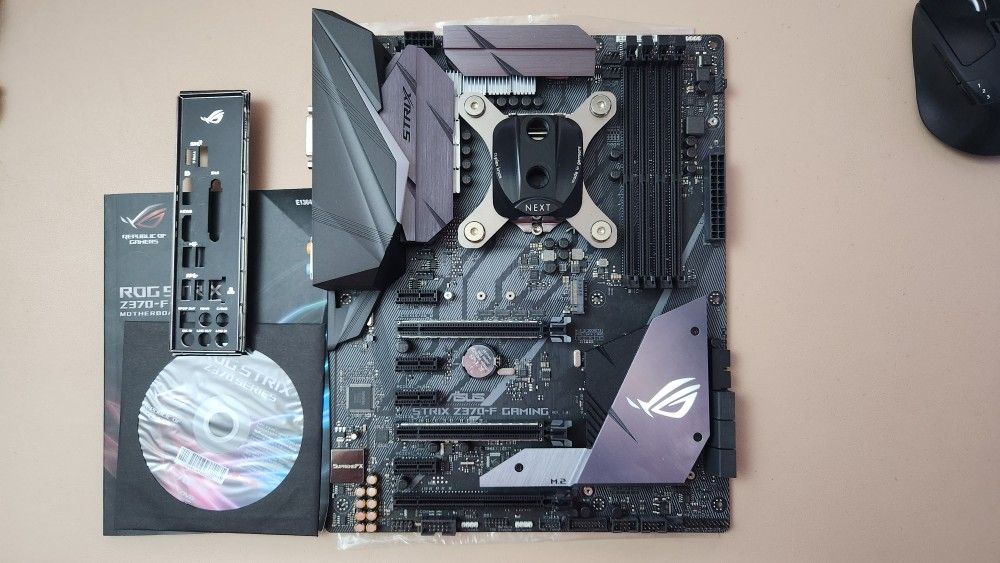 Intel 8700k with Asus Strix Z370-F Gaming Motherboard 