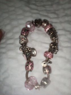 Pandora Breast Cancer Bracelet