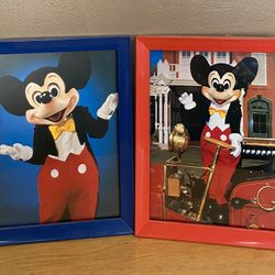 Walt Disney photo prints vintage 1985