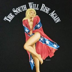 Southern Patriot Tee Shirt USA 2XL Flag Confederate 