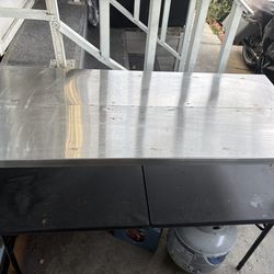 Stainless steel table