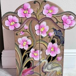 VINTAGE WALL CABINET 18”Hx11”Lx6”W