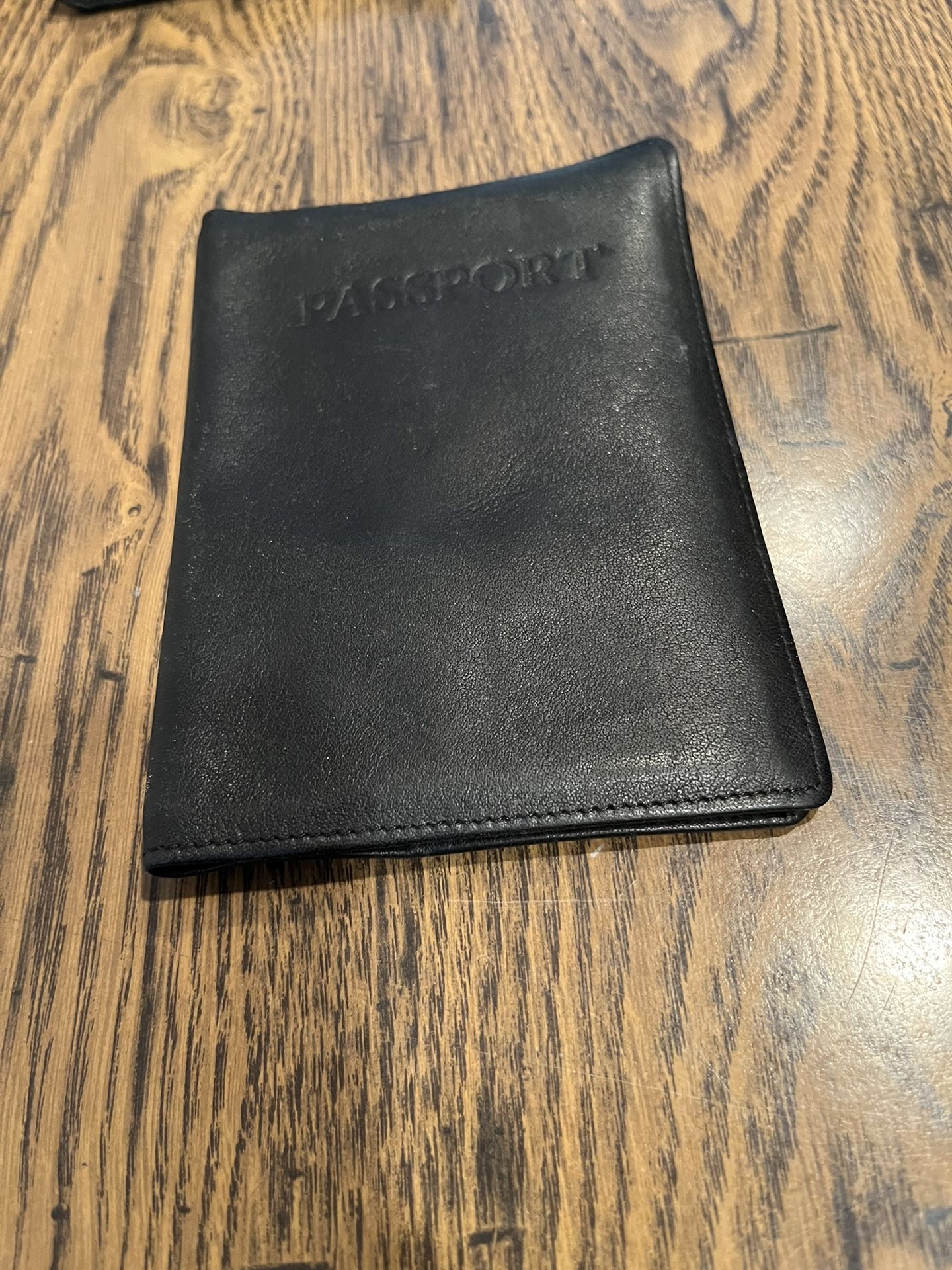 Leather Passport Holder