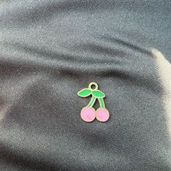 $5 Cherry Pendant 18k Gold Plated