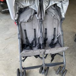 Used twin cheap stroller for sale