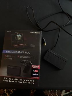 avermedia live streamer duo webcam bundle BO311D