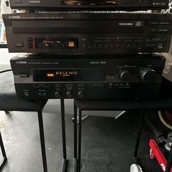 Yamaha Receiver And Cd Player 
