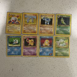 13 Okay Condition Old Pokemon Cards