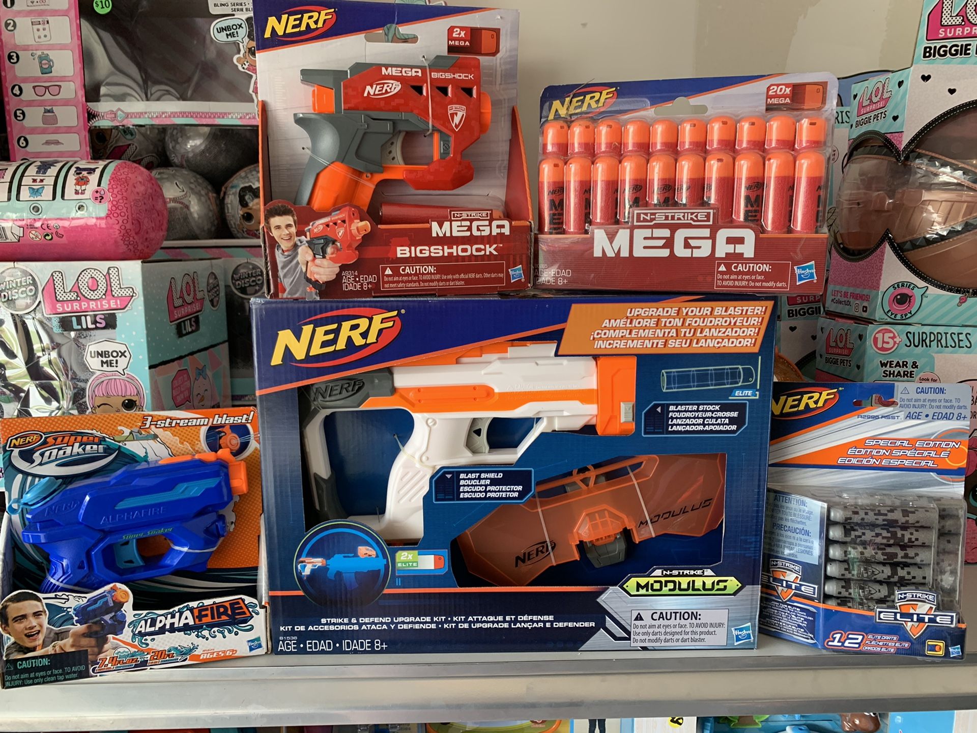 New Nerf Gun Set