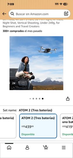 Dron ATOM 2 Cámara 4K Nuevo / New ATOM 2 Drone with 4K Camera