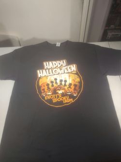 HAPPY HALLOWEEN KNOTT'S SPOOKY FARM T-shirt Size XL