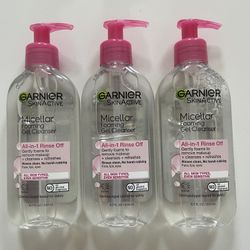 Garnier SkinActive Micellar Foaming Cleanser All in 1 Rinse Off 6.7oz , (3)/$15 ($9.89each at Walmart )