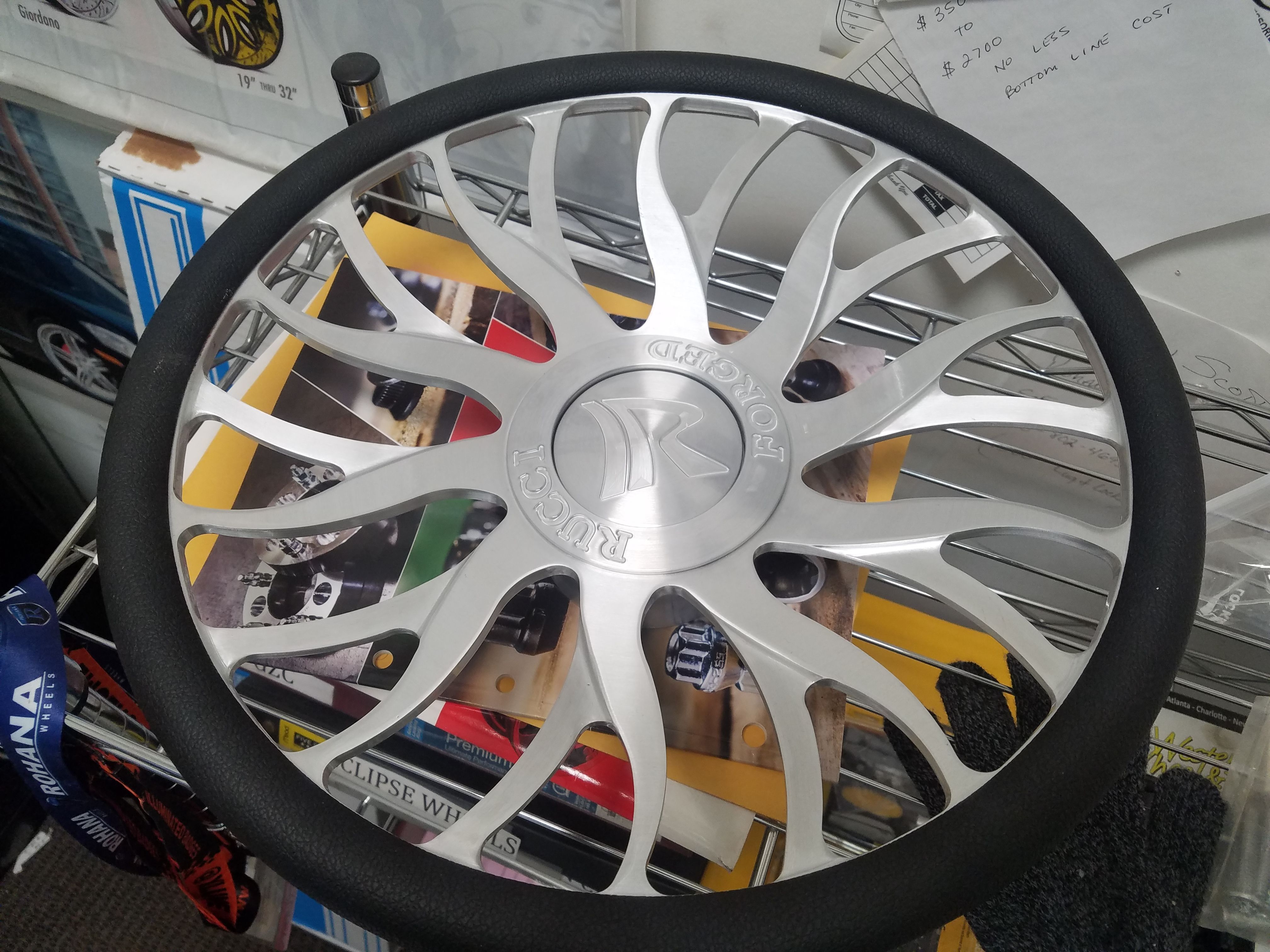 Rucci steering wheel