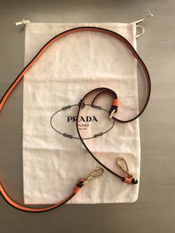 Prada leather bag strap like new