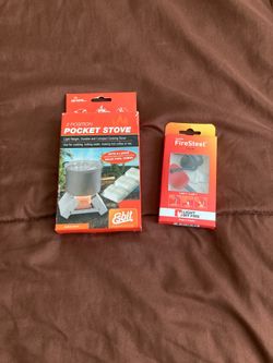 pocket stove and fire starter